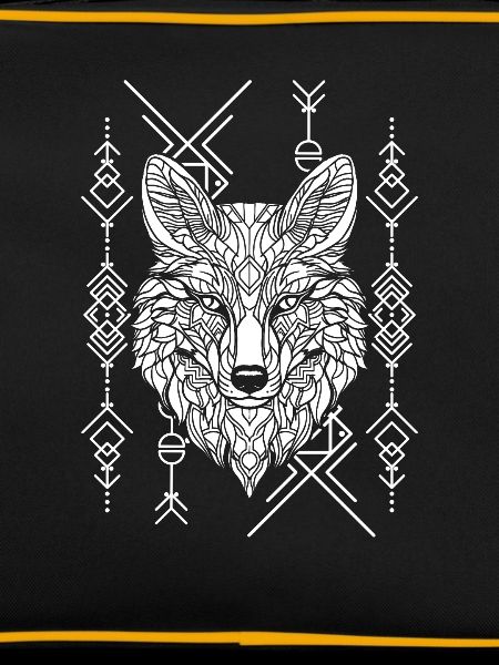 Wolf Geometric Polygon Wolf