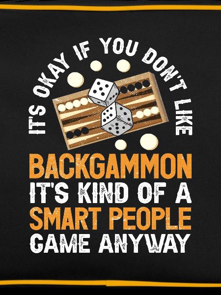 Board Game Funny Backgammon