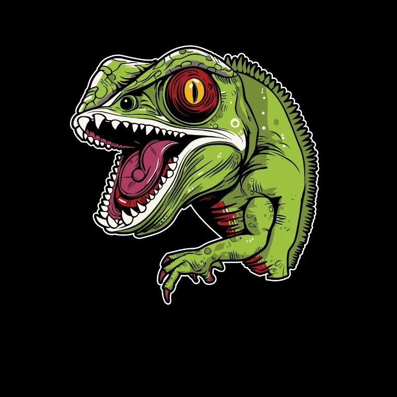 Chameleon Chameleon Angry
