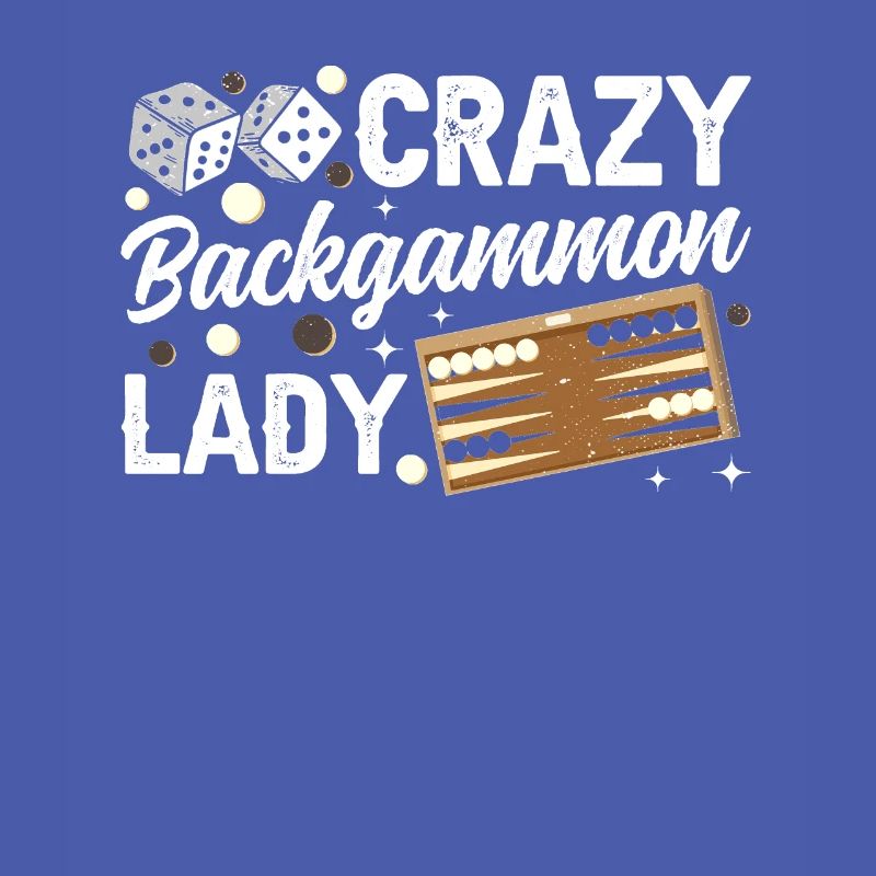 Board Game Funny Backgammon