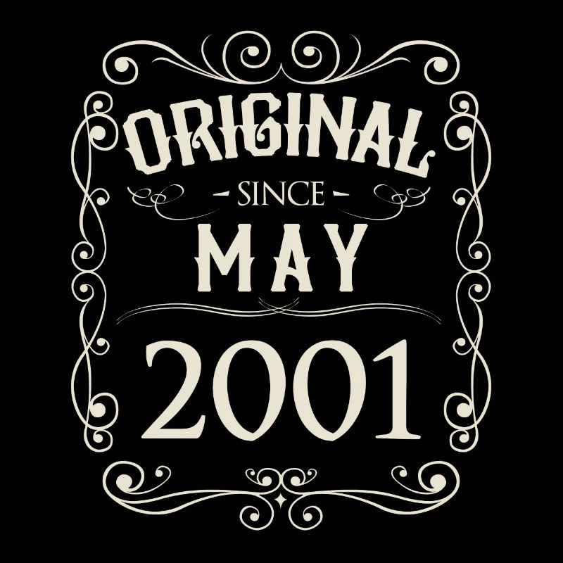 Vintage - Original since Mai 2001 Geburtstag
