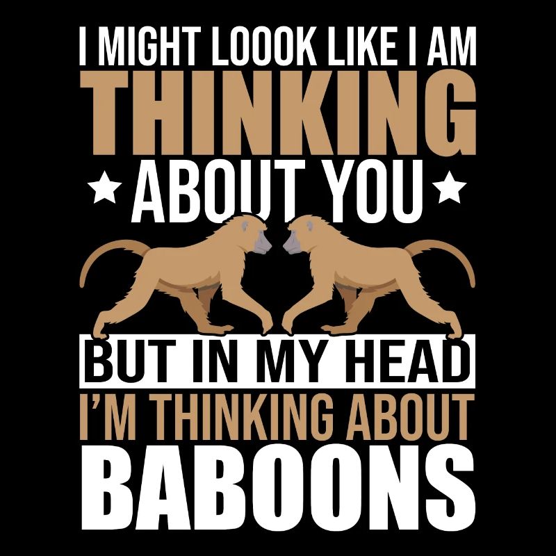Gift for baboon lover