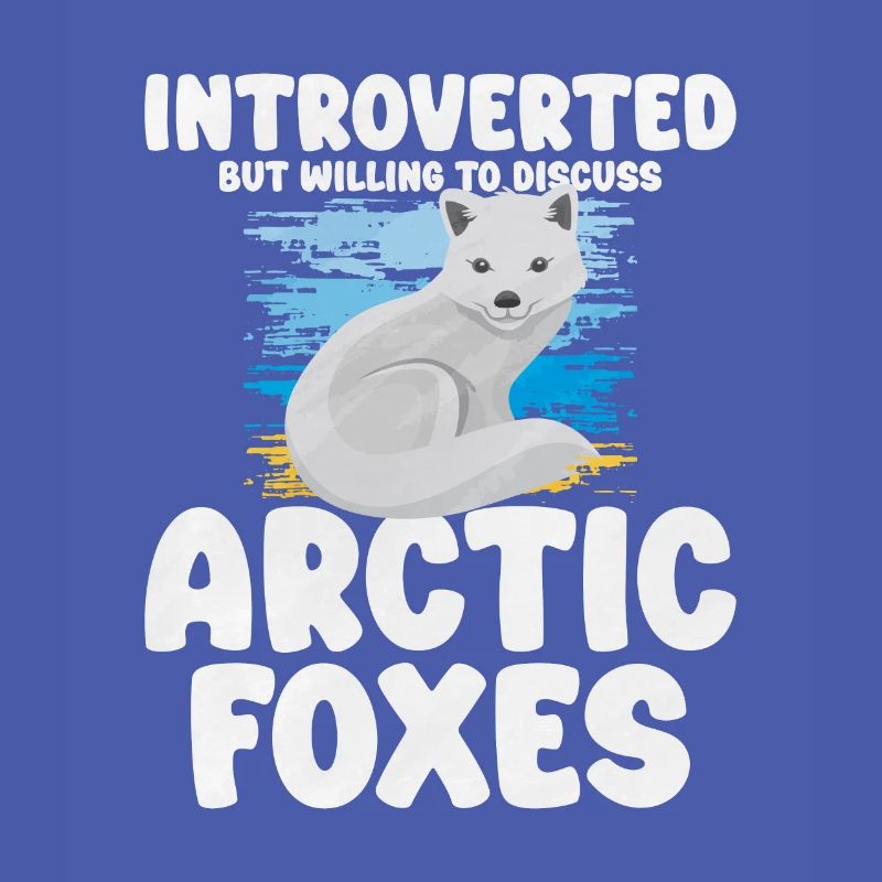 Cute arctic fox gift