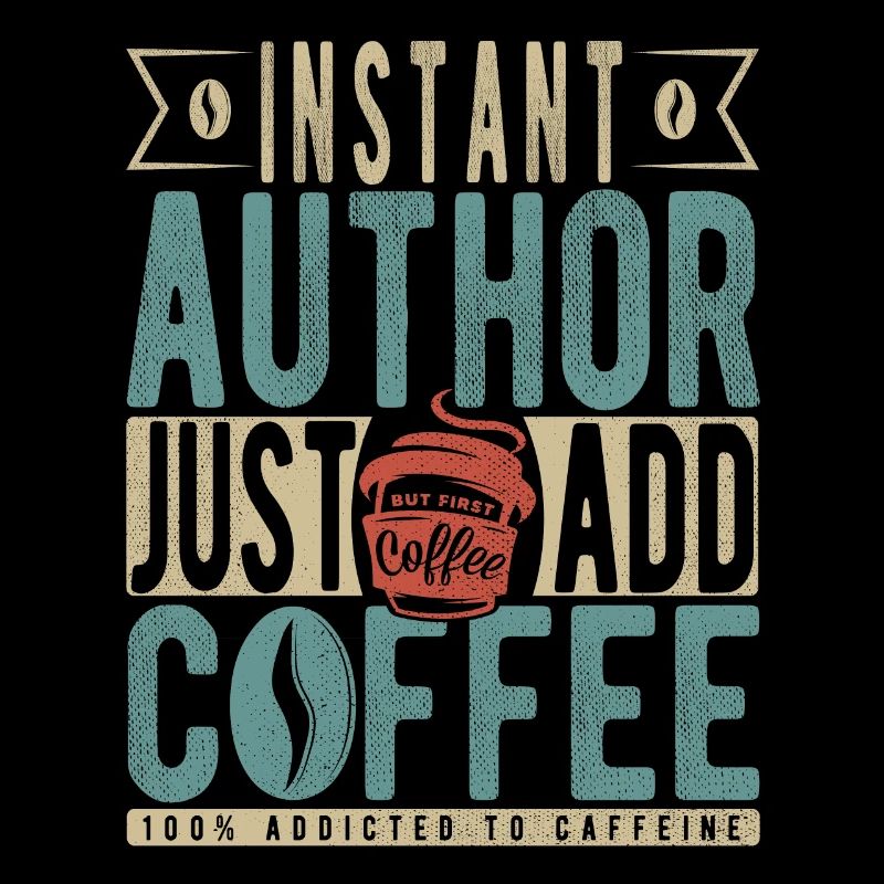 Auteur instantané Il suffit d’ajouter du café