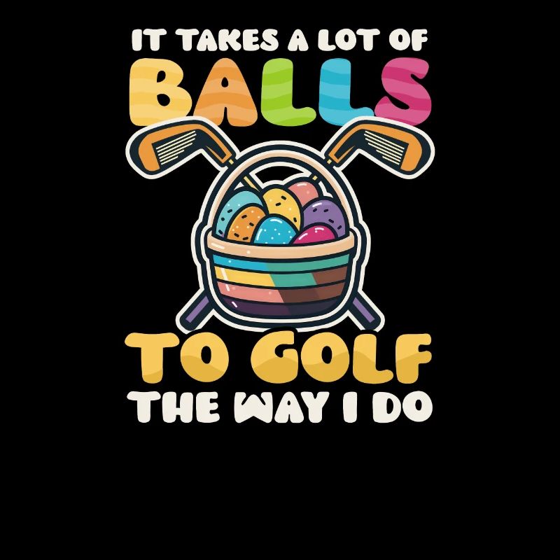 Golf Easter Takes Balls Golf