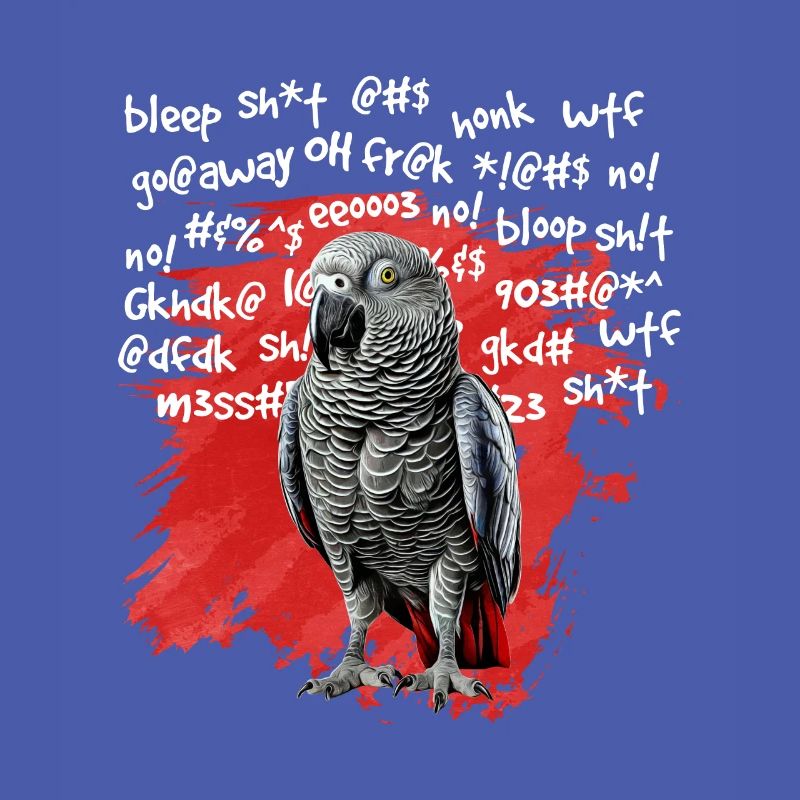 African Grey Parrot Gift