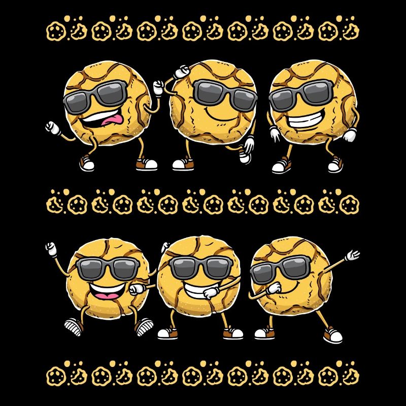 Dancing Ginger Biscuit With Sunglasses