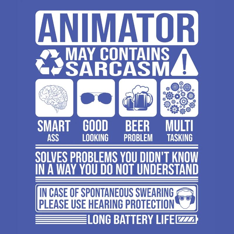 Animator Sarkasmus lustig Geschenk Animator