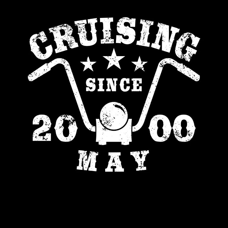 Cruising Biker Geburtstag Mai 2000 Motorrad