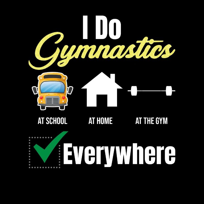 I make gymnastics funnier everywhere
