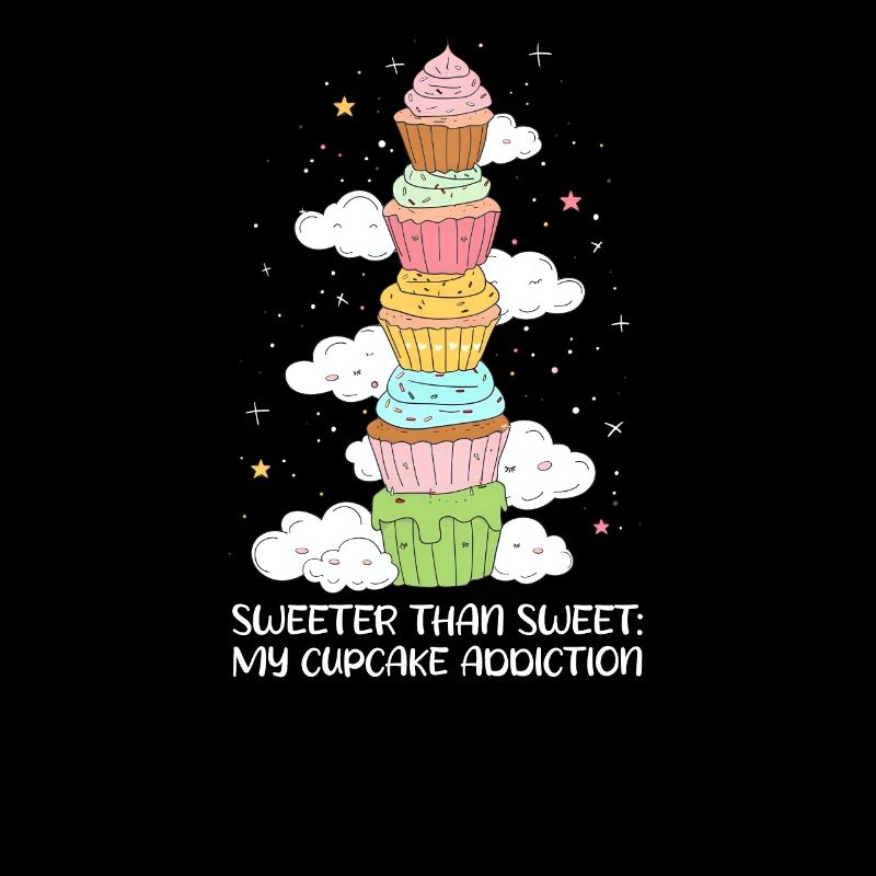 Cupcake Lover Sweeter Than Sweet
