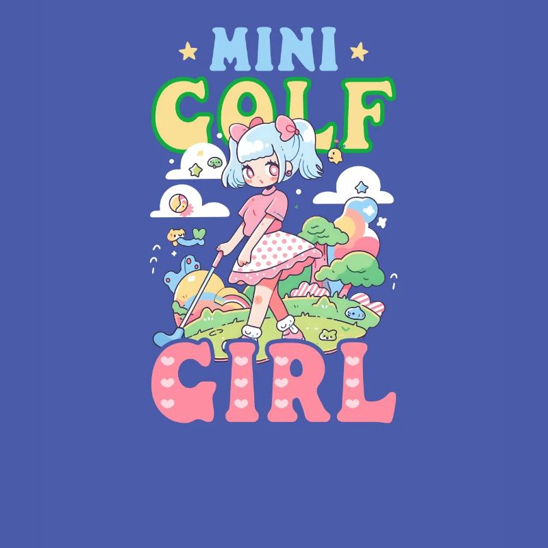 Golf-Mädchen