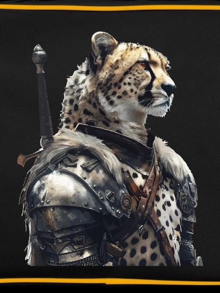 Cheetah Knight Middle Ages