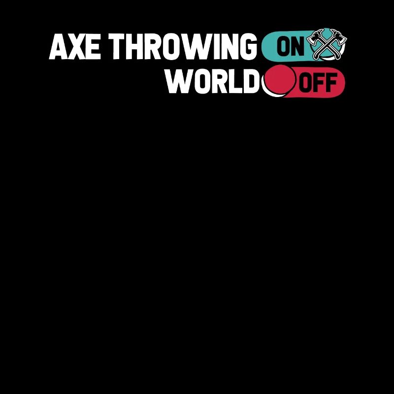 Axtwerfen Axtwerfer Axe Throwing On World Off