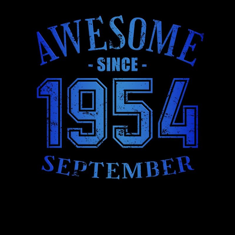 September 1954 - Birthday in September Awesome