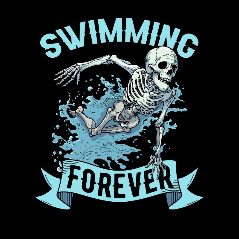 Flotteur de natation Skeleton