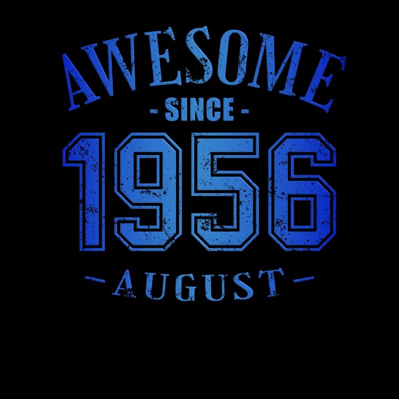 August 1956 - Geburtstag im August Awesome