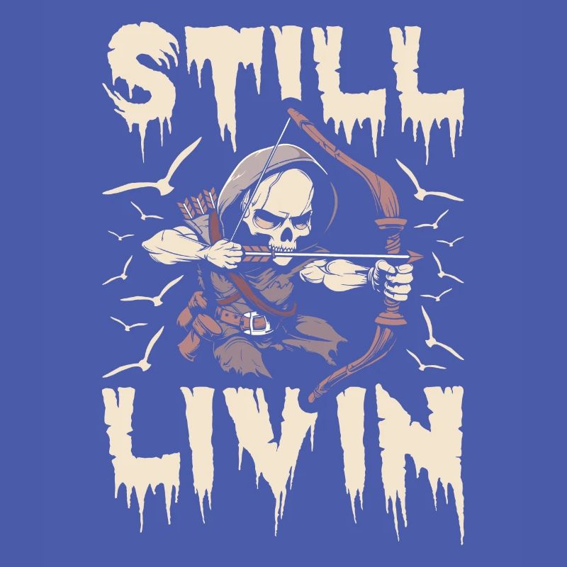 Bogenjagd Bogenjäger Skelett