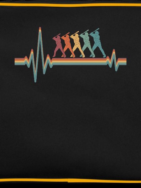Baseball Ekg Heartbeat