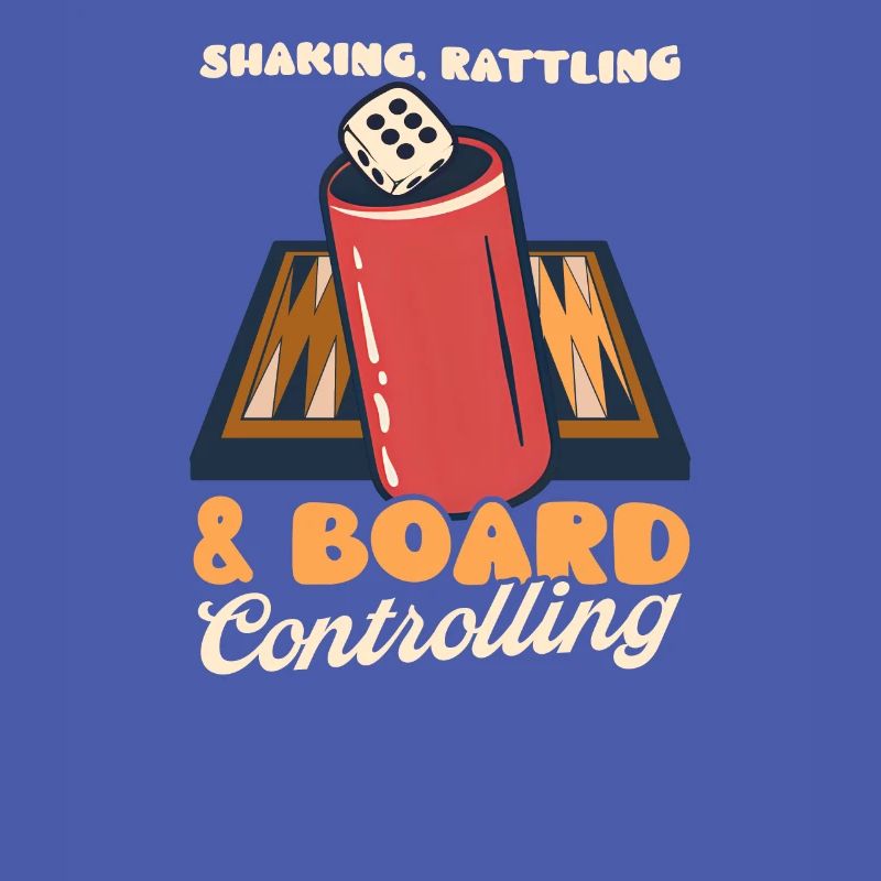 Funny Backgammon Shaking Rattling Board Controllin