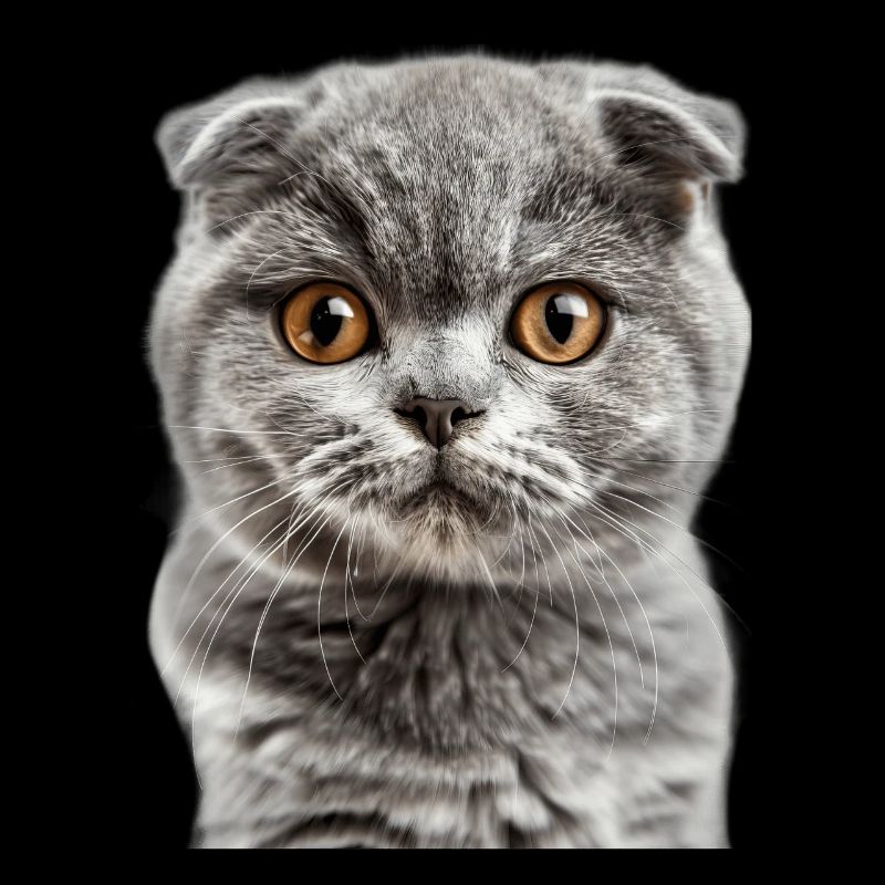 Chat écossais à oreilles repliées