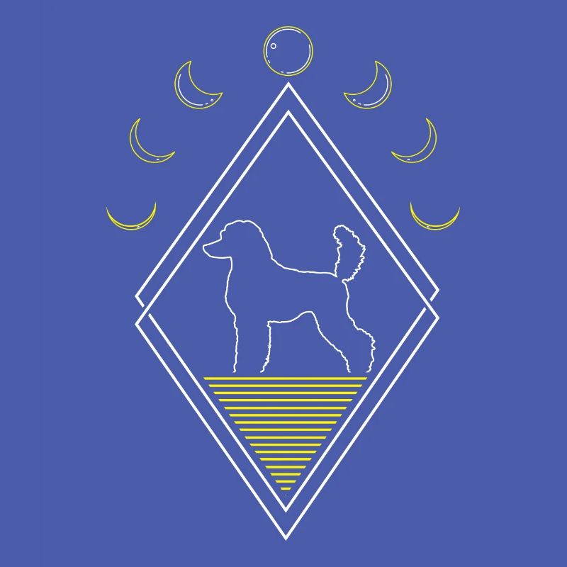 Caniche Abstrait Phases de Lune