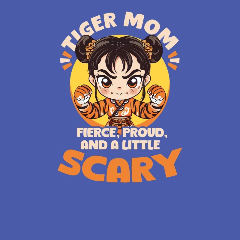 Chinesische Mutter Tigermutter: Wilde, stolze kleine Grusel