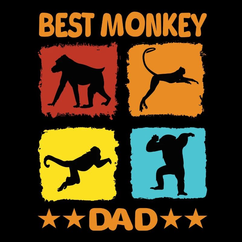 Meilleur papa singe