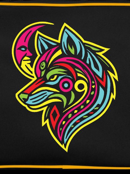 Wolf Tribal Moon Phases
