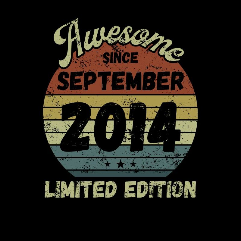 Awesome since September 2014 - Birthday