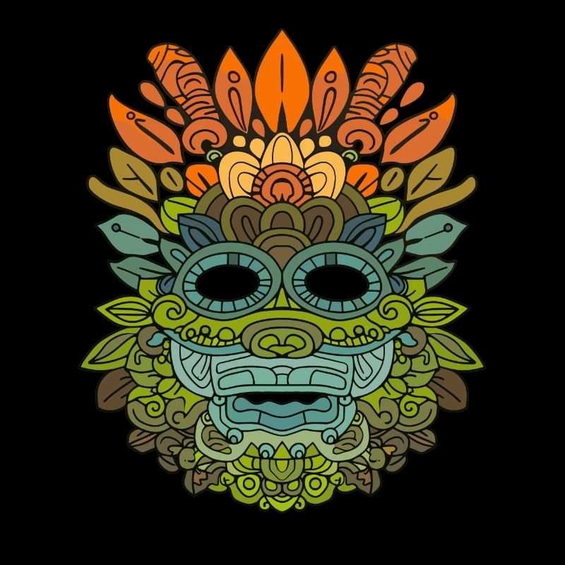 Dieu Maya Mythologie Maya Masque Itzamna