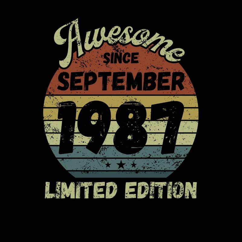 Awesome since September 1987 - Geburtstag