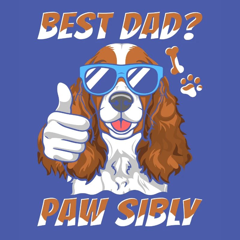Cocker Spaniel Father Best Dad Pawsibly