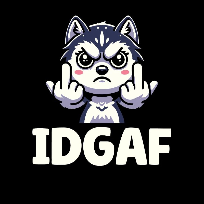 Husky de Sibérie Idgaf