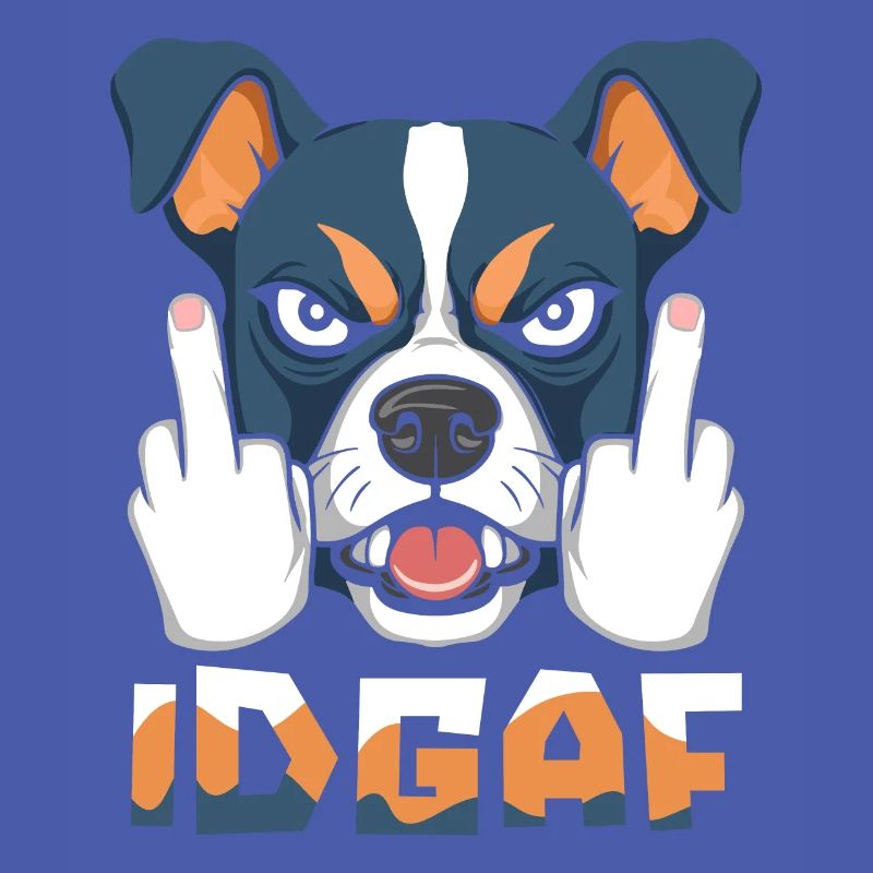 Australian Cattledog Idgaf