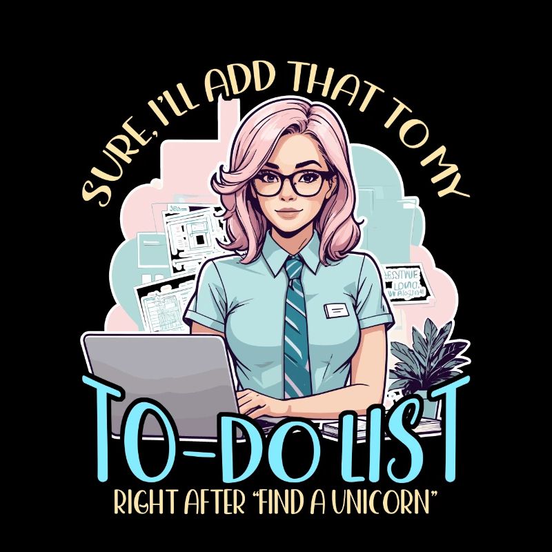 Admin Assistant Sure I'll Add That To Office Clerk