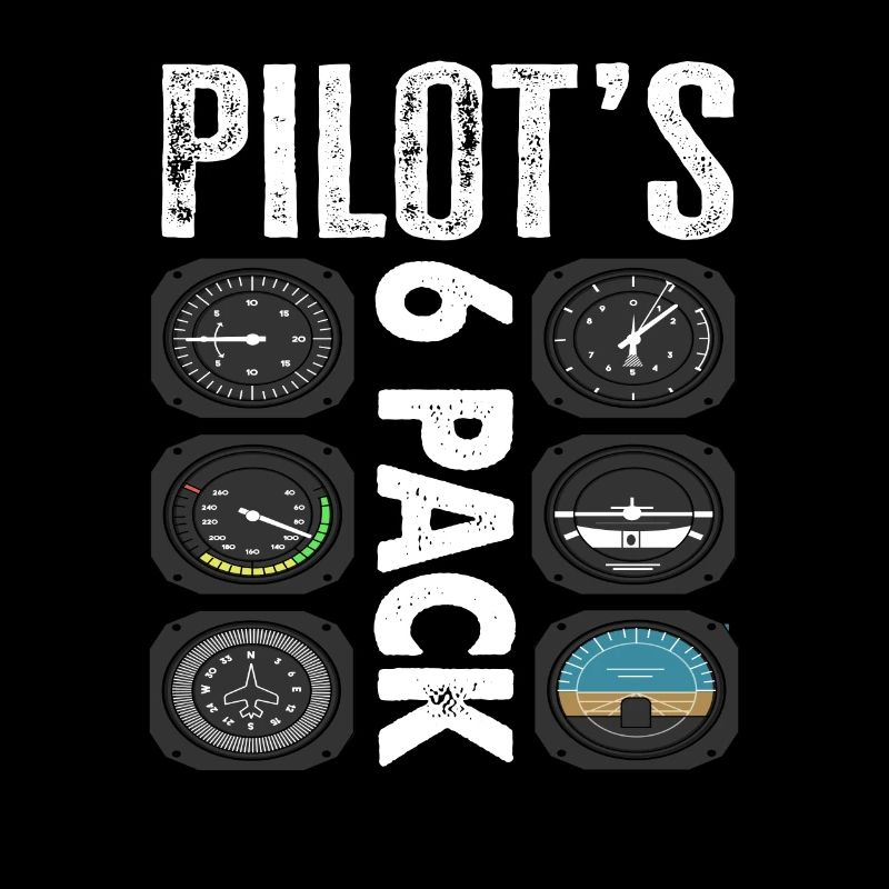 Piloten 6 Pack Lustiges Pilot