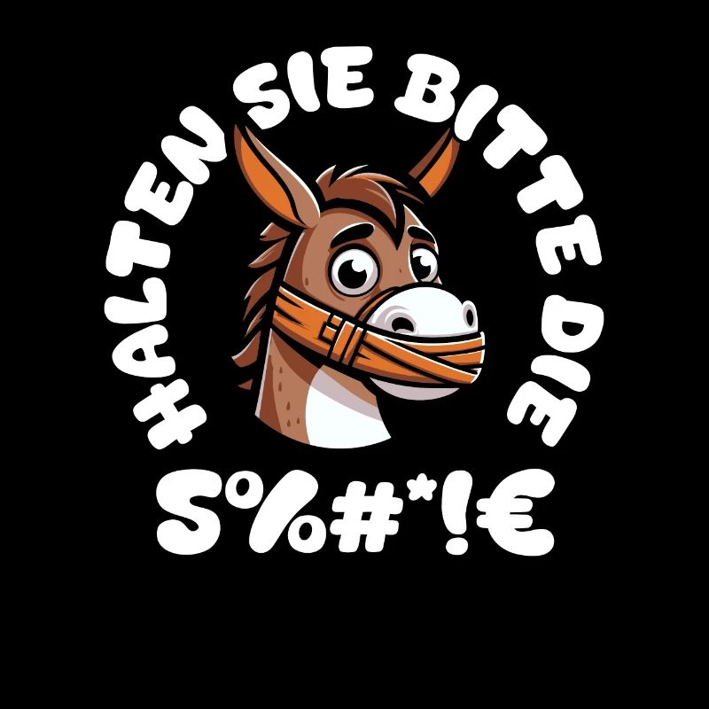 Muli Esel Halten Sie Bitte Die Fresse
