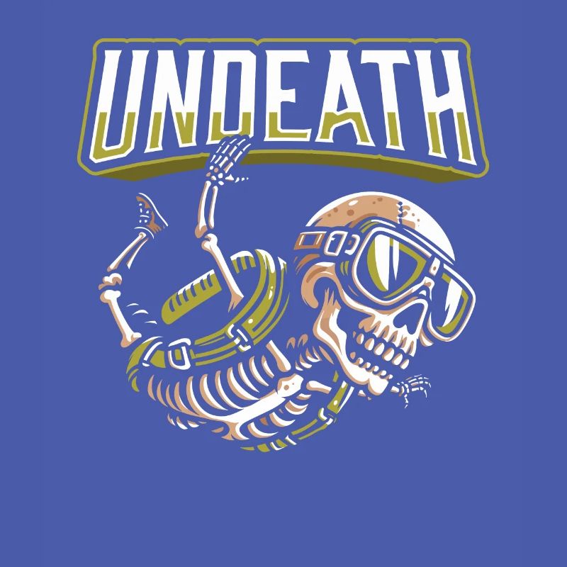 Parachutist Skydiving Skeleton