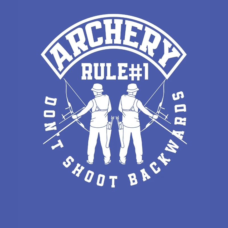 Bogen Bogenschießen Spruch Geschenkidee