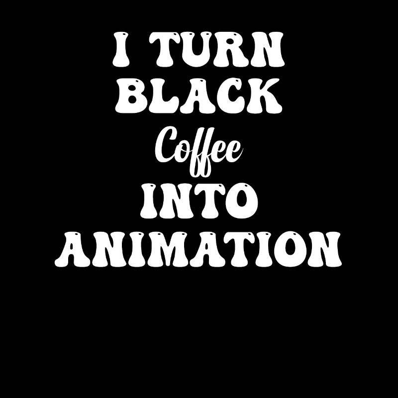 I Turn Black Coffee Into Animation 3d