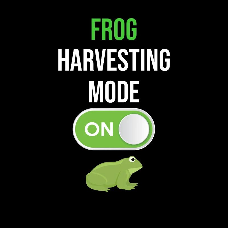 Frog harvest mode while hunting