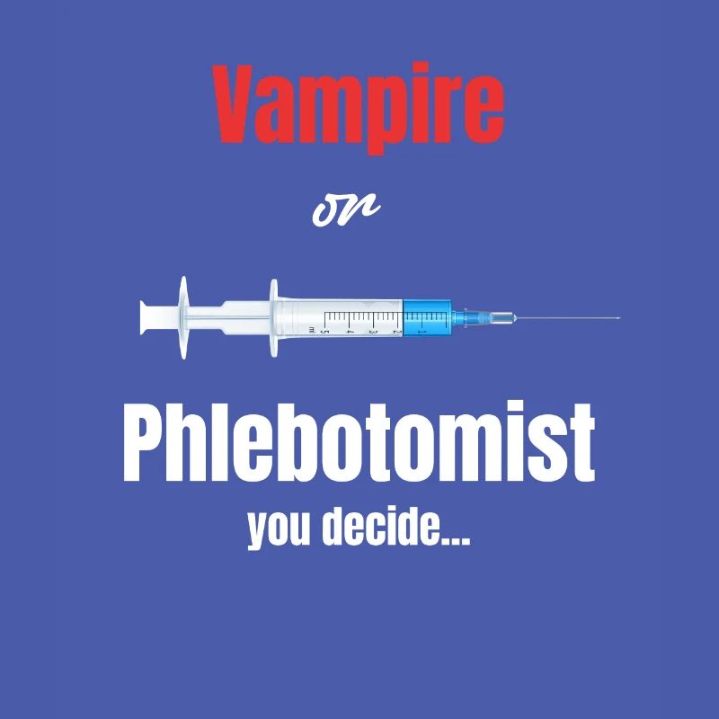 Vampire ou phlébotomiste Vous décidez de l’hématome