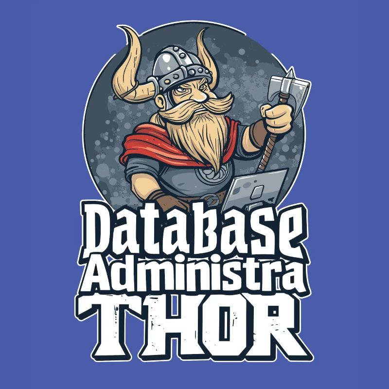 Viking Databaseadministra-thor Nerdy
