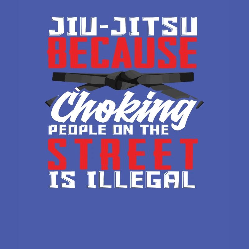Jiu-jitsu parce que s’étouffer dans la rue est illégal