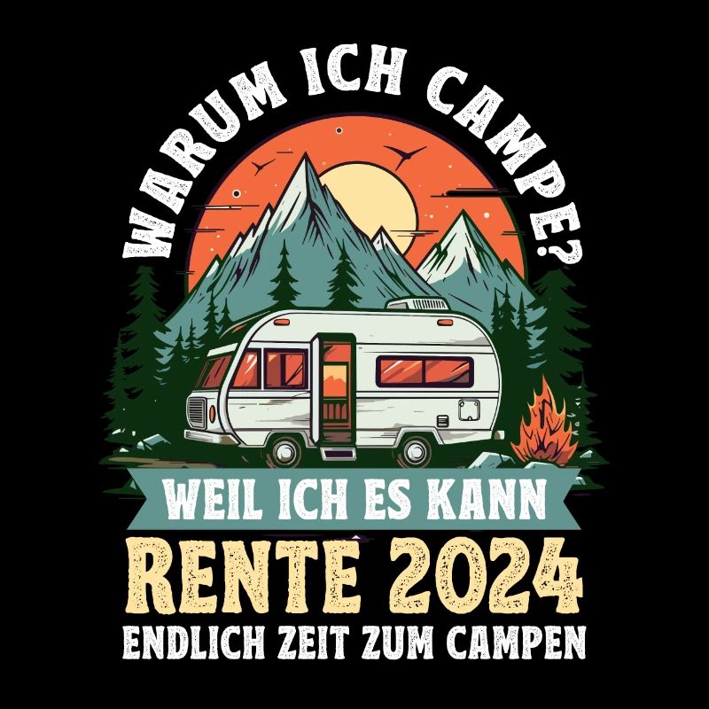 Camper Wohnmobil Rente 2024 Endlich Rente Camping