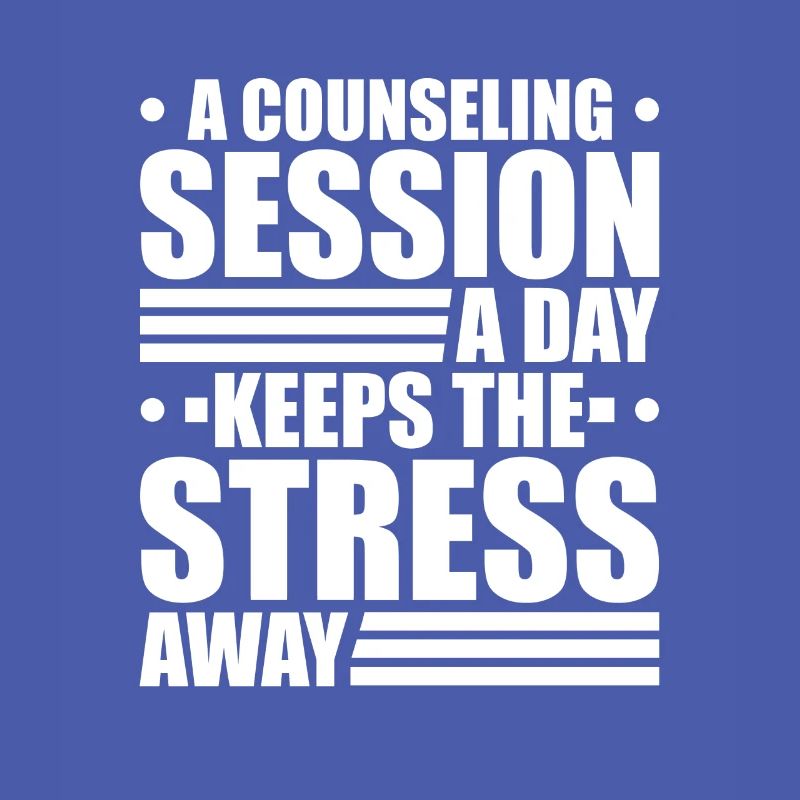 One counseling session a day keeps the stress away