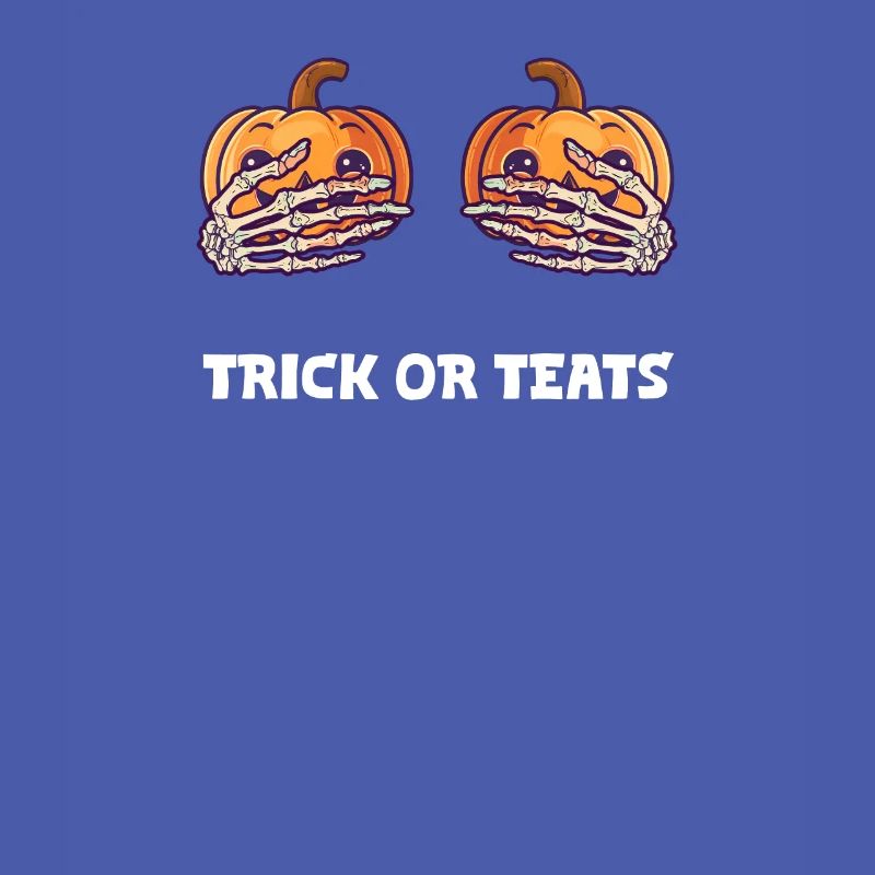 Halloween Brusttrick oder Zitzen