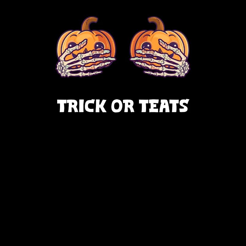 Halloween Brusttrick oder Zitzen