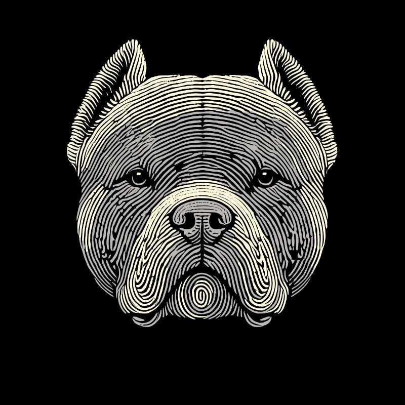 Empreinte digitale d’American Bully